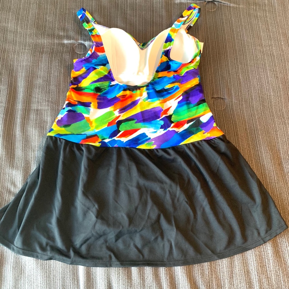 Catalina Rainbow Multicolored One Piece Swimsuit - Picture 8 of 13